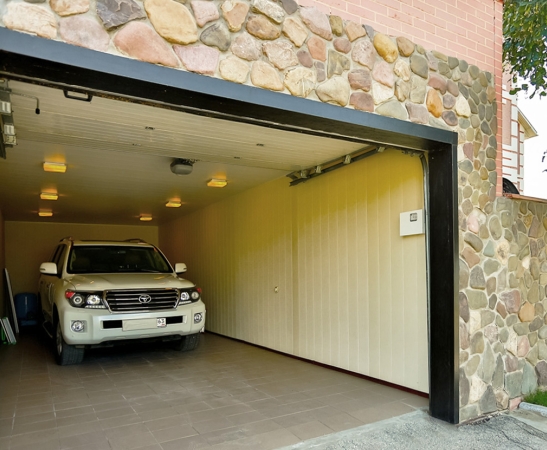 Подъемные ворота в Учкекене