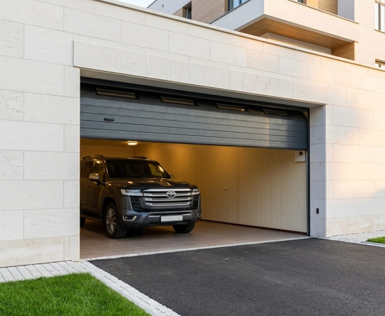 Подъемные ворота в Учкекене