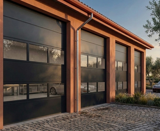 Промышленные ворота в Учкекене