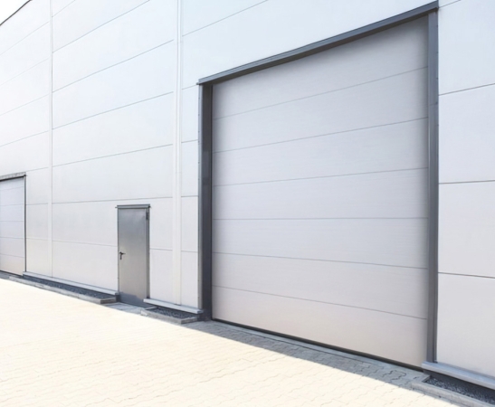 Промышленные ворота Алютех ProPlus в Учкекене