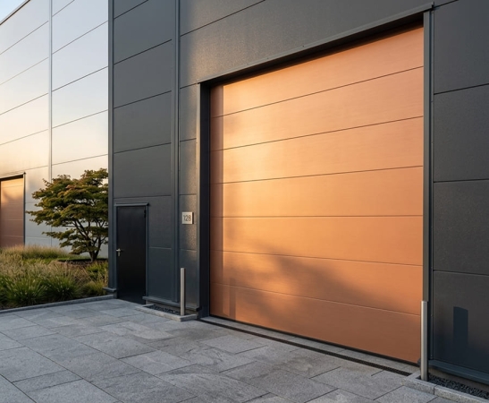 Промышленные ворота Алютех ProPlus в Учкекене