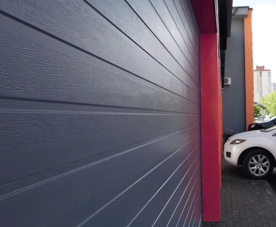 Ворота из сэндвич-панелей в Учкекене