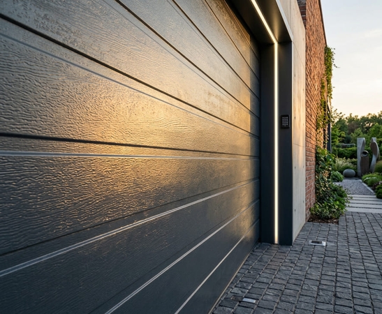 Ворота из сэндвич-панелей в Учкекене