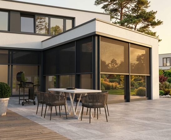 Внешняя солнцезащита помещений в Учкекене