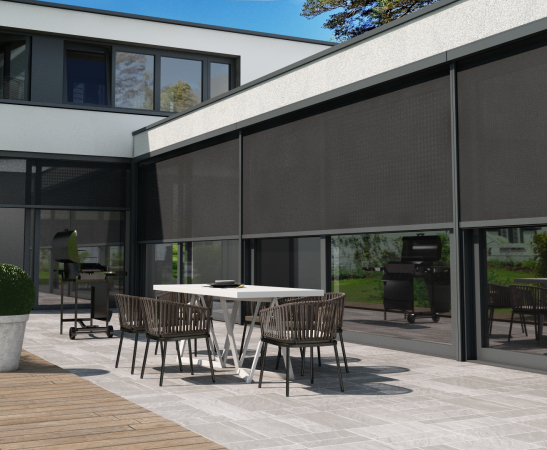 Внешняя солнцезащита помещений в Учкекене