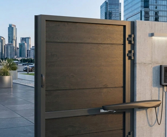 Установка автоматики для ворот в Учкекене