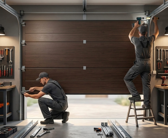 Установка ворот в Учкекене