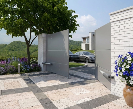 Въездные ворота в Учкекене